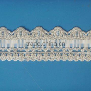 wedding dress accessories of lace trim