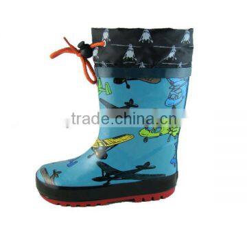 Funky Kid carton unisex summer waterproof rain boots