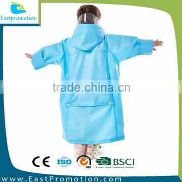 Hot Sell PVC School Bag Raincoat For Children photo-4