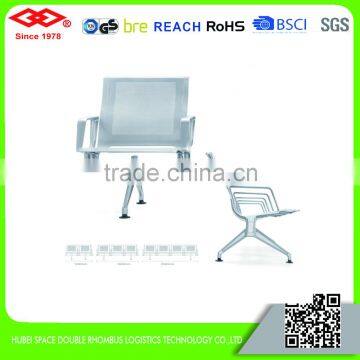 High quality stainless steel waiting chair for public