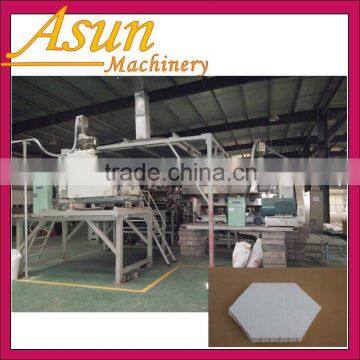 PP PE honeycomb board production line/PP PE honeycomb board making machine