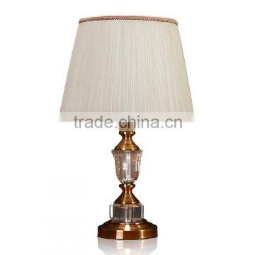 Factory price decorative table lamp made in china antique table lamps for living room with linen lamp shade