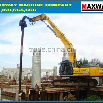 MAXWAY Hydraulic high frequency vibratory extraction jack , Model: DZJ250