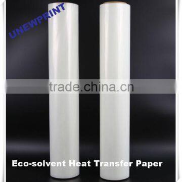 Light-colored Eco-solvent Heat Transfer Printing Paper PET PU based/PET eco-solvent heat transfer printing paper