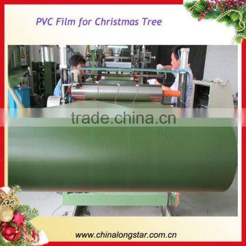 PVC Film (Used for making Artifical Christmas Tree,Hedge Fence,Wreath)