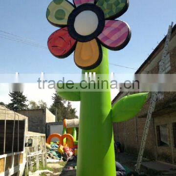 Giant Standing Inflatable Flowers for Outdoor Decoration