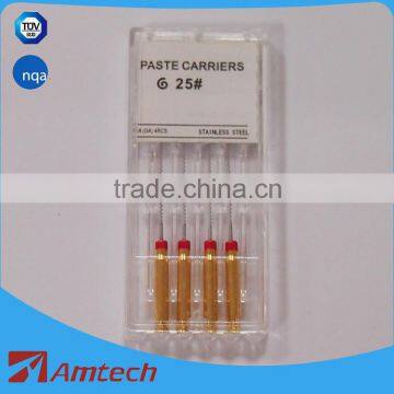 Dental endo files dental paste carriers EN-005/EN-006 CE&ISO approved dental endo files