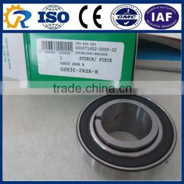 insert ball bearing GSH30-2RSR-B with size 30x62x32mm