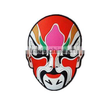 Chinese style make up custom PVC cheap custom dress up fridge magnet