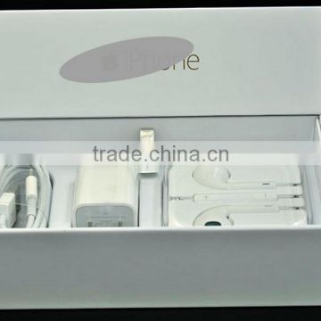 phone mobile parts packaging box for chargers /earphones