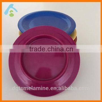 6 Inch Melamine Round Sushi Plate in Assorted Colors;reusable Melamine Sushi Plate photo-6