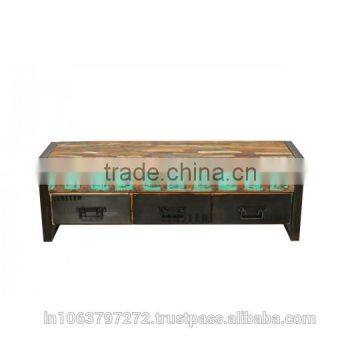 Teak tv unit