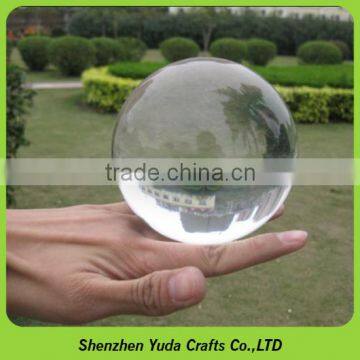 wholesale solid round contact juggling ball clear acrylic ball