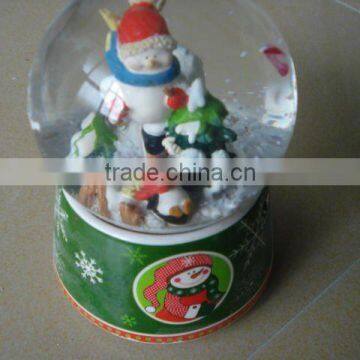 Christmas water globe