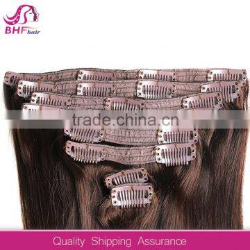 High Quality Remy Bohemian Remy Clip in Human Hair Extension photo-6