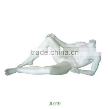 2014 fashion headless mannequin lying window mannequins JL-019