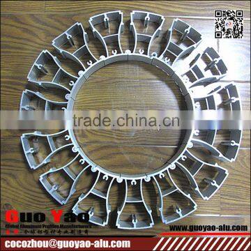 6000 Series Silver Anodized U Channel Aluminum Extrusion Profile photo-4