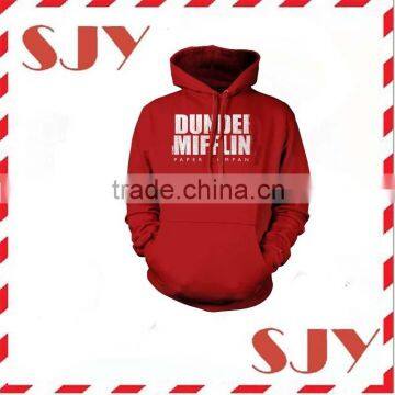 Winter clothing fashion men no zipper high quality hoodie