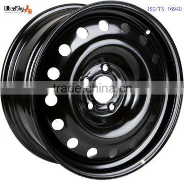 17x7.0 Steel Wheel Rims PCD 5x114.3 for Passenger Car