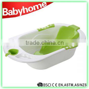 EN71 certificate plastic standing baby bath tub