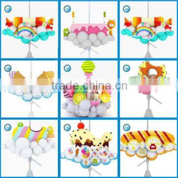Theme Park Merry go Round Ride Mini Kids Christmas LED Decorative Carousel Ride photo-6