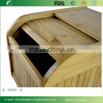 DX005/ Bamboo Oddment Rice Rolltop Rolling Box Storage Bin photo-4
