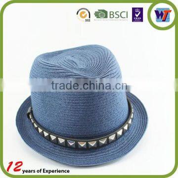 Factory Service Summer Beach Sun Jazz Stingy Brim Straw Girls Hat photo-3