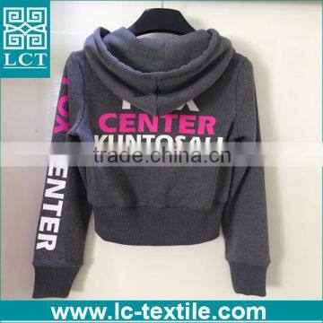 New Products Top Level Trendy Pullover Womens Hoodies With Silk Screen Print photo-2
