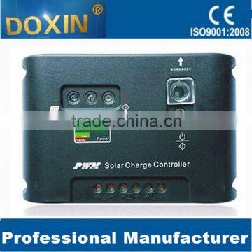 10A manual pwm solar charge controller with LED