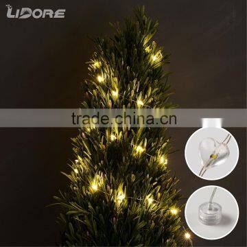 LIDORE Battery operated led fairy light with button battery