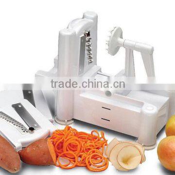 handle zucchini noodle cutter fruits veggies spiralizer spiral vegetable slicer chopper