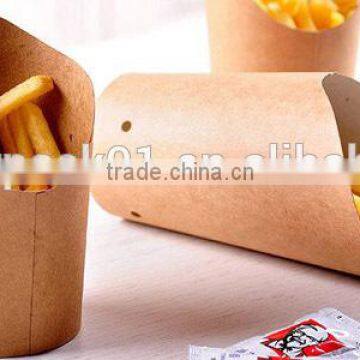Chips Kraft Paper Pillow Box Food Packing Box Take Away out Box