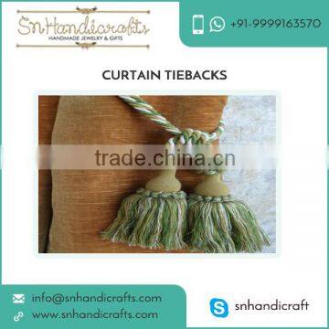 Drapery Curtain Tieback Wholesale Fancy Curtain Tiebacks Curtain