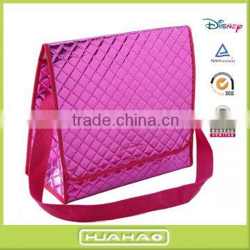 long strape laser film laminated non woven lady shoulder bag