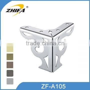 ZHIFA ZF-A105 Factory Price Metal Sofa Leg, Buy Furniture Legs, Black Sofa Legs