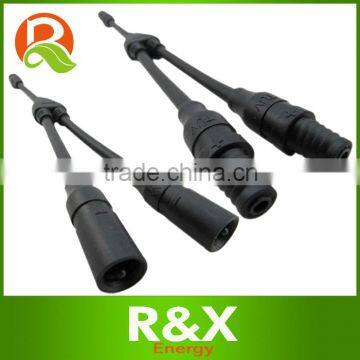 Solar connector cable, MC3 Y branch solar connector.