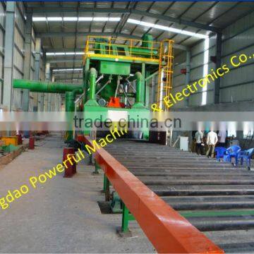 Sand blasting machine for surface cleaning