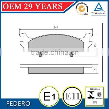 D142-7074A car brake pads