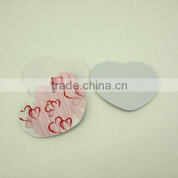 Sticky memo notepad Heart shaped blank memo pad