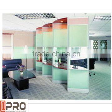 Useful office glass folding partition wall