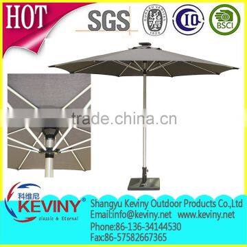 solar power auto open close outdoor parasol garden umbrella parasol electric remote control system chinese umbrella factory