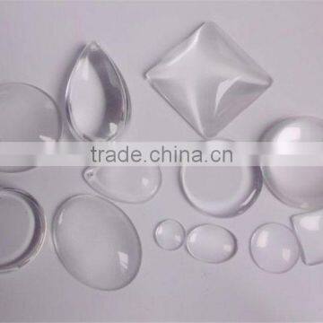 Factory Supply custom design decorative flat glass stones from manufacturer