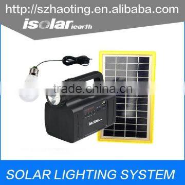 lantern solar torch light IS-1366S mobile solar power system for home for pakistan