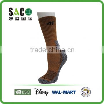 light brown compression cotton sports socks