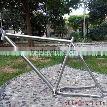 xacd made titanium fat bike frame 26er titanium fat bike frame handing brush finished titanium mtb bike frame