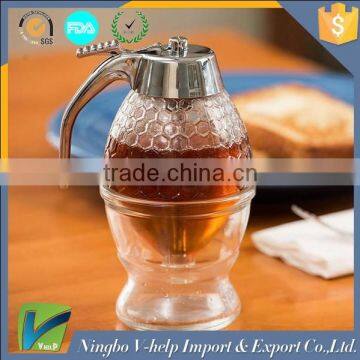 Wholesale Sale Acrylic Honey Dispenser Syrup Cruet photo-2