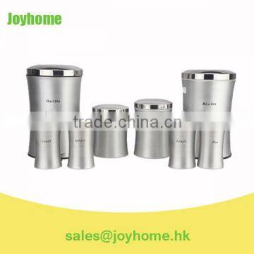 Slim Shape Home Storage Kitchen Stainless Steel Canister photo-2