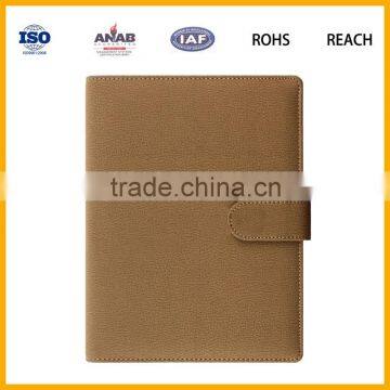 pu Leather Notebook Cover, Leather Bounded Agenda Notebook Cover for Wholesale photo-6