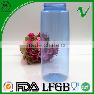 2015 shenzhen wholesale soft disposable plastic sports drink bottle by Trian material