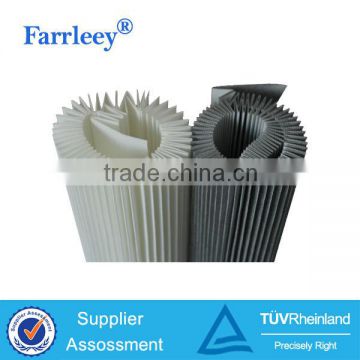 Supplying power plants air filter media